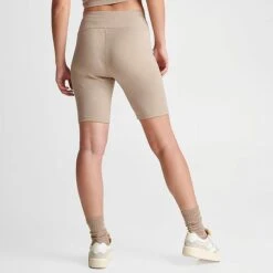 Women's The North Face Logo Biker Shorts Flax - NF0A7SU3 251 11 Women's The North Face Logo Biker Shorts Flax - NF0A7SU3 251 -Nike Store NF0A7SU3 251 M4