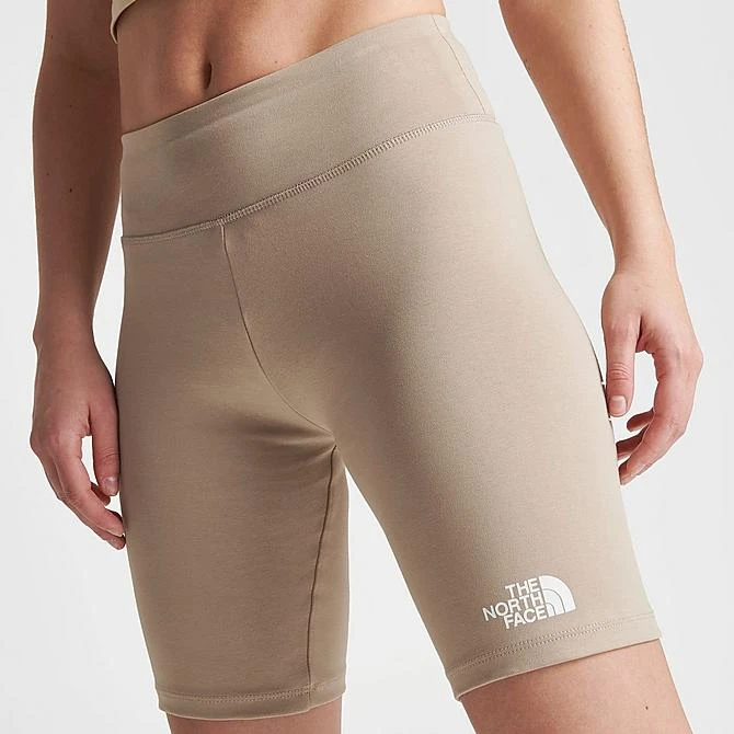 Women's The North Face Logo Biker Shorts Flax - NF0A7SU3 251 7 Women's The North Face Logo Biker Shorts Flax - NF0A7SU3 251 - Image 5