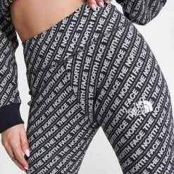 Women's The North Face All-over Print Leggings Black/All-over Print - NF0A7SU4 001 -Nike Store NF0A7SU4 001 M5