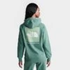 Women's The North Face Box NSE Pullover Hoodie Dark Sage - NF0A7UON 301 -Nike Store NF0A7UON 301 M1