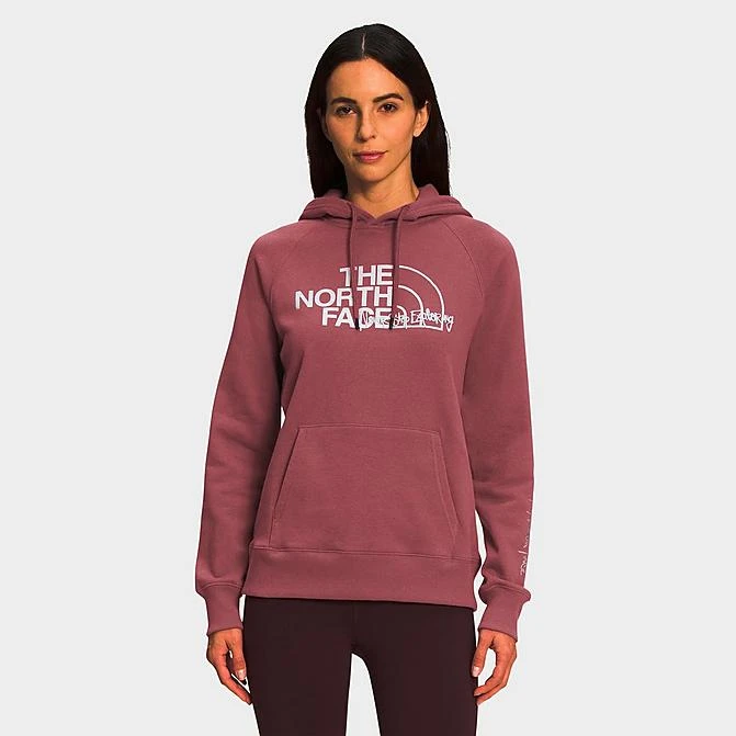Women's The North Face Graphic Injection Hoodie Wild Ginger/Metallic Silver - NF0A7UOX 601 3 Women's The North Face Graphic Injection Hoodie Wild Ginger/Metallic Silver - NF0A7UOX 601