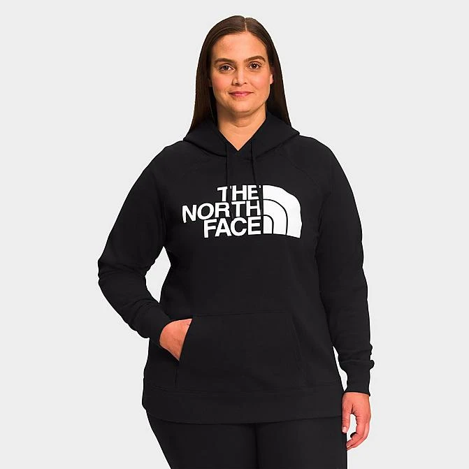 Women's The North Face Half Dome Pullover Hoodie (Plus Size) TNF Black/TNF White - NF0A7WM2 001 3 Women's The North Face Half Dome Pullover Hoodie (Plus Size) TNF Black/TNF White - NF0A7WM2 001