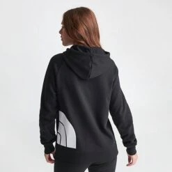 Women's The North Face Big Logo Hoodie Black - NF0A81TO 001 -Nike Store NF0A81TO 001 M4