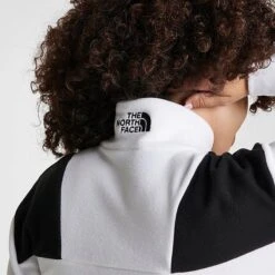Women's The North Face Bonete Quarter-Zip Sweatshirt Black/White - NF0A83GT 100 -Nike Store NF0A83GT 100 M6
