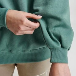 Women's The North Face Oversized Half Dome Logo Crewneck Sweatshirt - NF0A84GX 301 -Nike Store NF0A84GX 301 M6