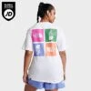 Women's The North Face Half Dome Box Rotate T-Shirt White/Multi - NF0A858L 100 -Nike Store NF0A858L 100 M1