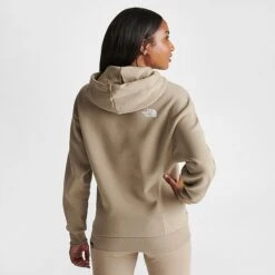 Women's The North Face Box NSE Pullover Hoodie Flax - NF0A859B 251 -Nike Store NF0A859B 251 M4