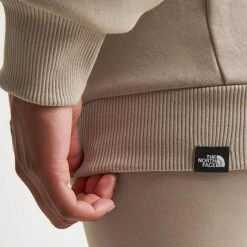 Women's The North Face Box NSE Pullover Hoodie Flax - NF0A859B 251 -Nike Store NF0A859B 251 M6