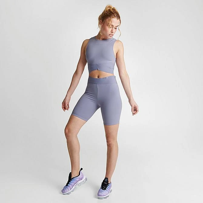 Women's Pink Soda Sport Rose Bike Shorts Dusty Rose - PSW11651 110 4 Women's Pink Soda Sport Rose Bike Shorts Dusty Rose - PSW11651 110 - Image 2