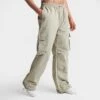 Women's Pink Soda Sport Rox Cargo Pants Agate Grey - PSW11688 630 -Nike Store PSW11688 630 M1