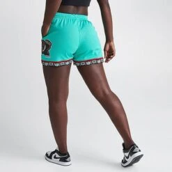 Women's Mitchell & Ness Vancouver Grizzlies 1995-96 Swingman Shorts Teal Blue - REL18067 BLU -Nike Store REL18067 BLU M4