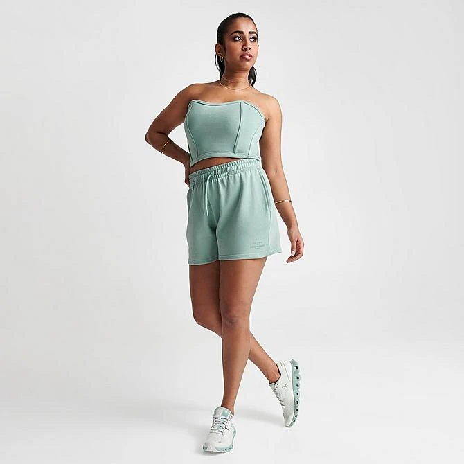 Women's Supply & Demand Fleece Shorts Chinois Green - SUW16470 610 5 Women's Supply & Demand Fleece Shorts Chinois Green - SUW16470 610 - Image 3