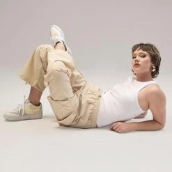 Women's Supply & Demand Ribbed Tank White - SUW16474 010 -Nike Store SUW16474 010 M3