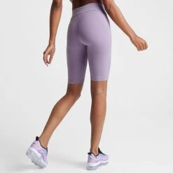 Women's Emporio Armani EA7 Biker Shorts Purple - TJ01Z134 982 -Nike Store TJ01Z134 982 M4