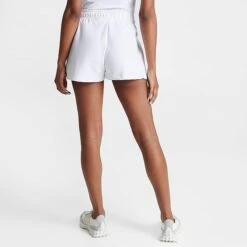 Women's Emporio Armani Cotton Shorts White/Grey - TJCQZ011 104 -Nike Store TJCQZ011 104 M4