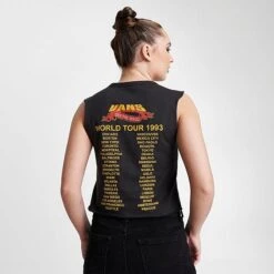 Women's Vans Summer Tour Muscle Tank Black - VN0003KQ BLK -Nike Store VN0003KQ BLK M4