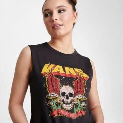 Women's Vans Summer Tour Muscle Tank Black - VN0003KQ BLK -Nike Store VN0003KQ BLK M5